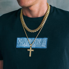 $69 Get Double Layer Necklace-Cuban Chain and Pendant