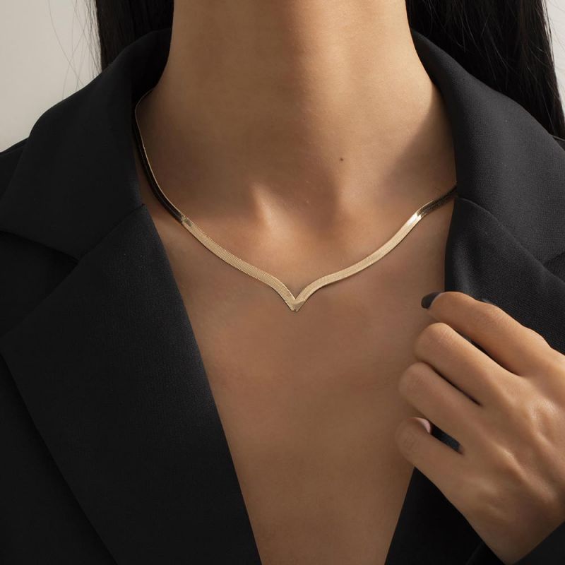 V-shaped Herringbone Chain