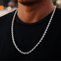 10mm Hip Hop Fashion Twist Necklace