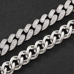 15mm T Square Ice Out Diamond Cuban Bracelet