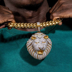 The King of Lion Pendant (FREE Chain Included)