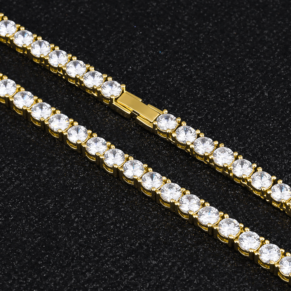 3mm Diamond Tennis Bracelet for Men