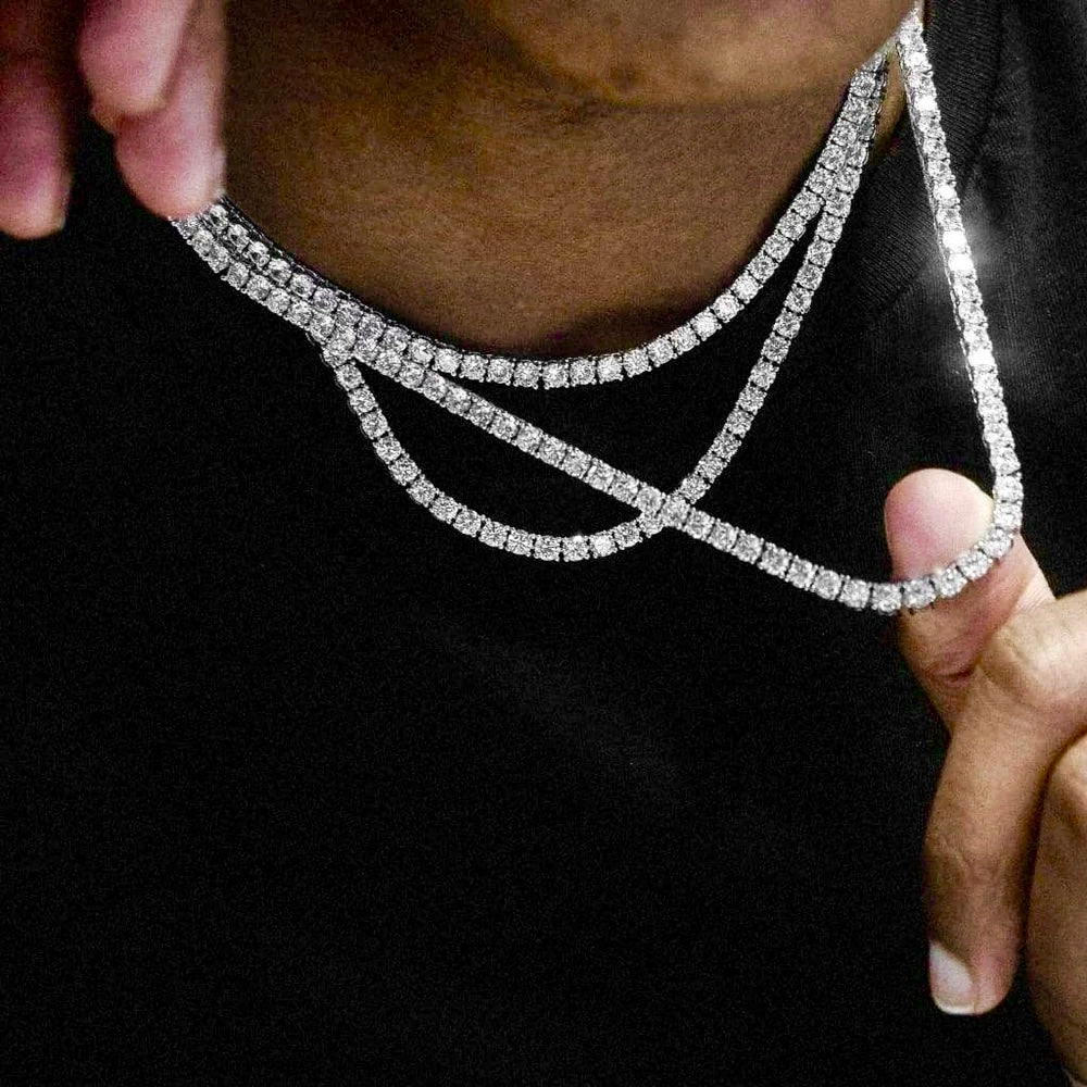 5mm diamond tennis chain