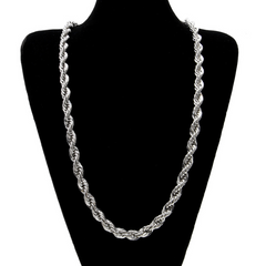 10mm Hip Hop Fashion Twist Necklace