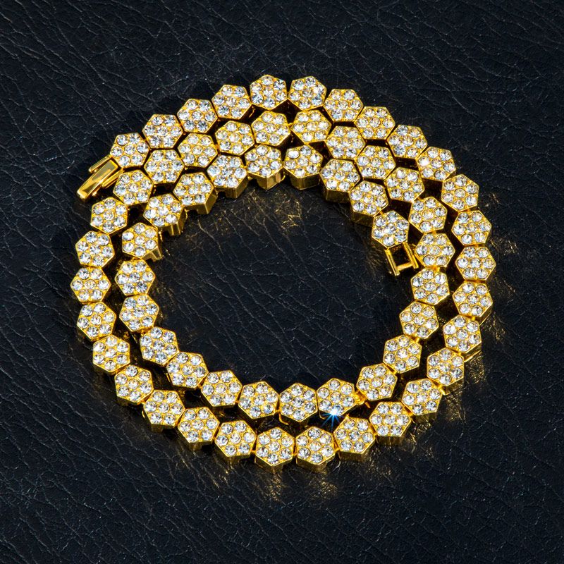 8mm Hexagon Tennis Chain