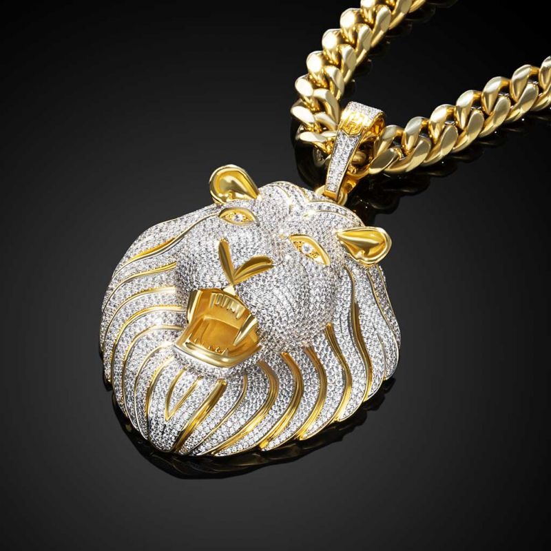 The King of Lion Pendant (FREE Chain Included)