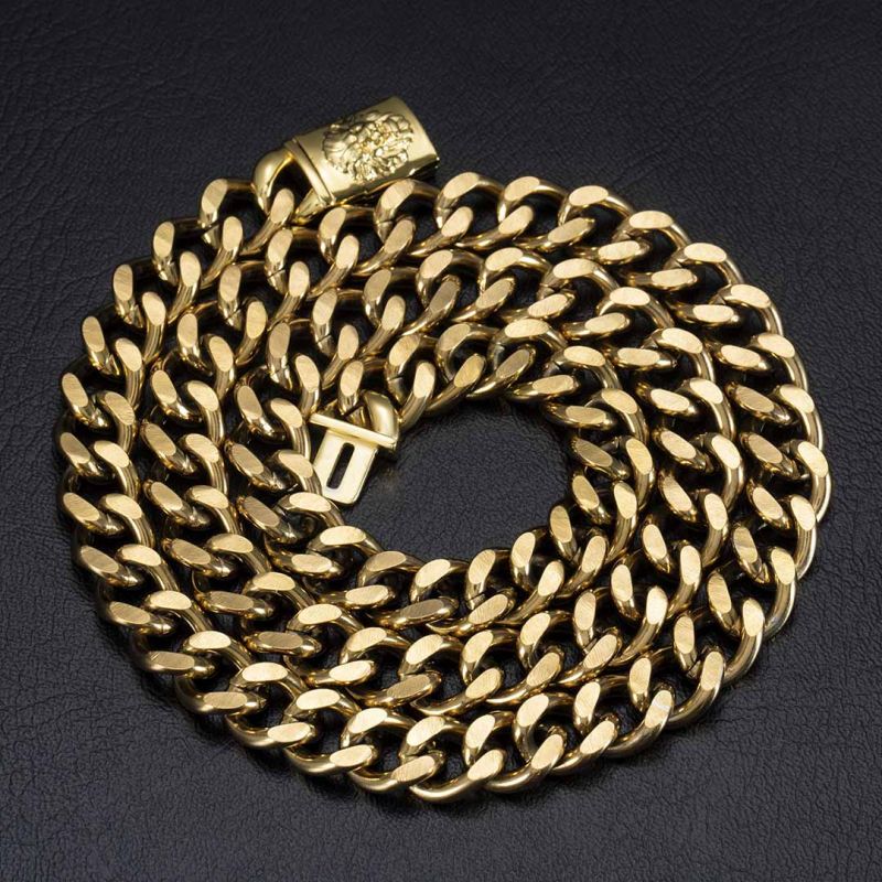 10mm Lion Buckle Cuban Chain