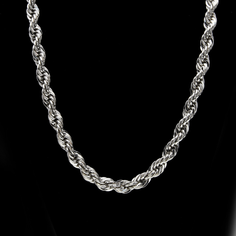 10mm Hip Hop Fashion Twist Necklace