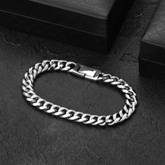 8mm Miami Cuban Link Bracelet