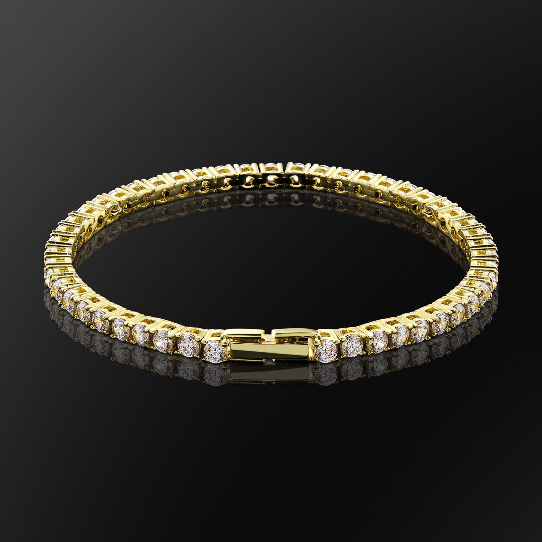 3mm Diamond Tennis Bracelet for Men